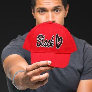 SBC Red Black Love Hat